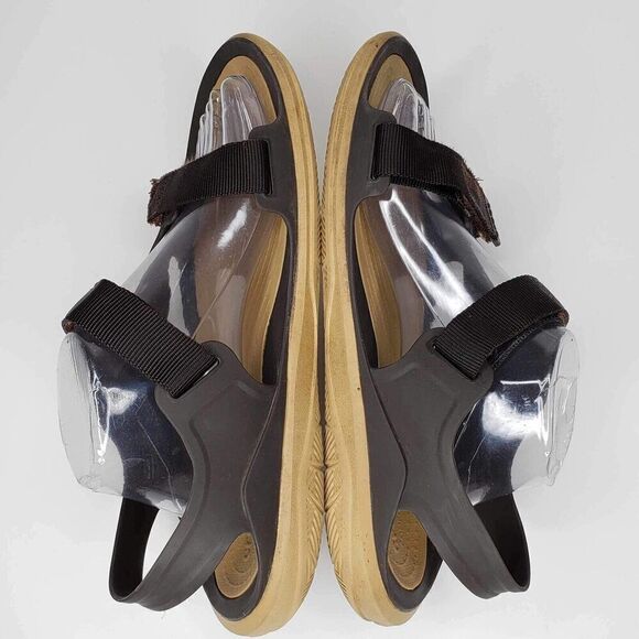 Crocs Swiftwater Sandals Men's Size 10 Brown Strap Hiking Water Comfort - Picture 5 of 9